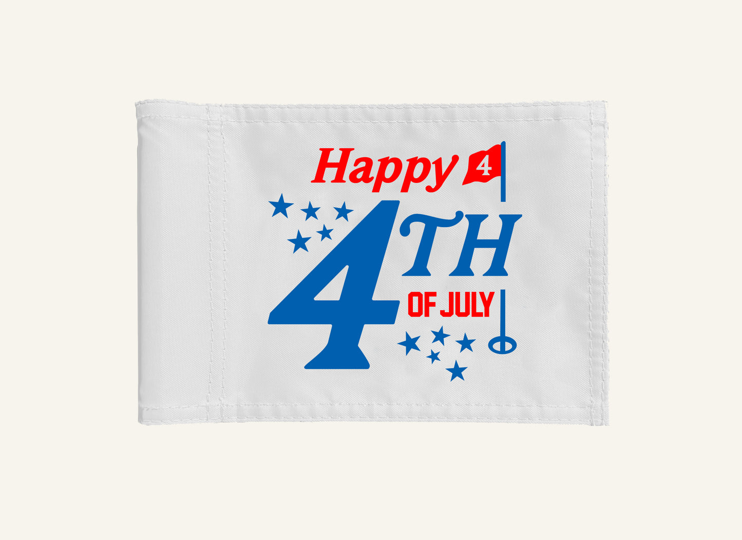 Mini Flag / 4th of July - 6" x 9"