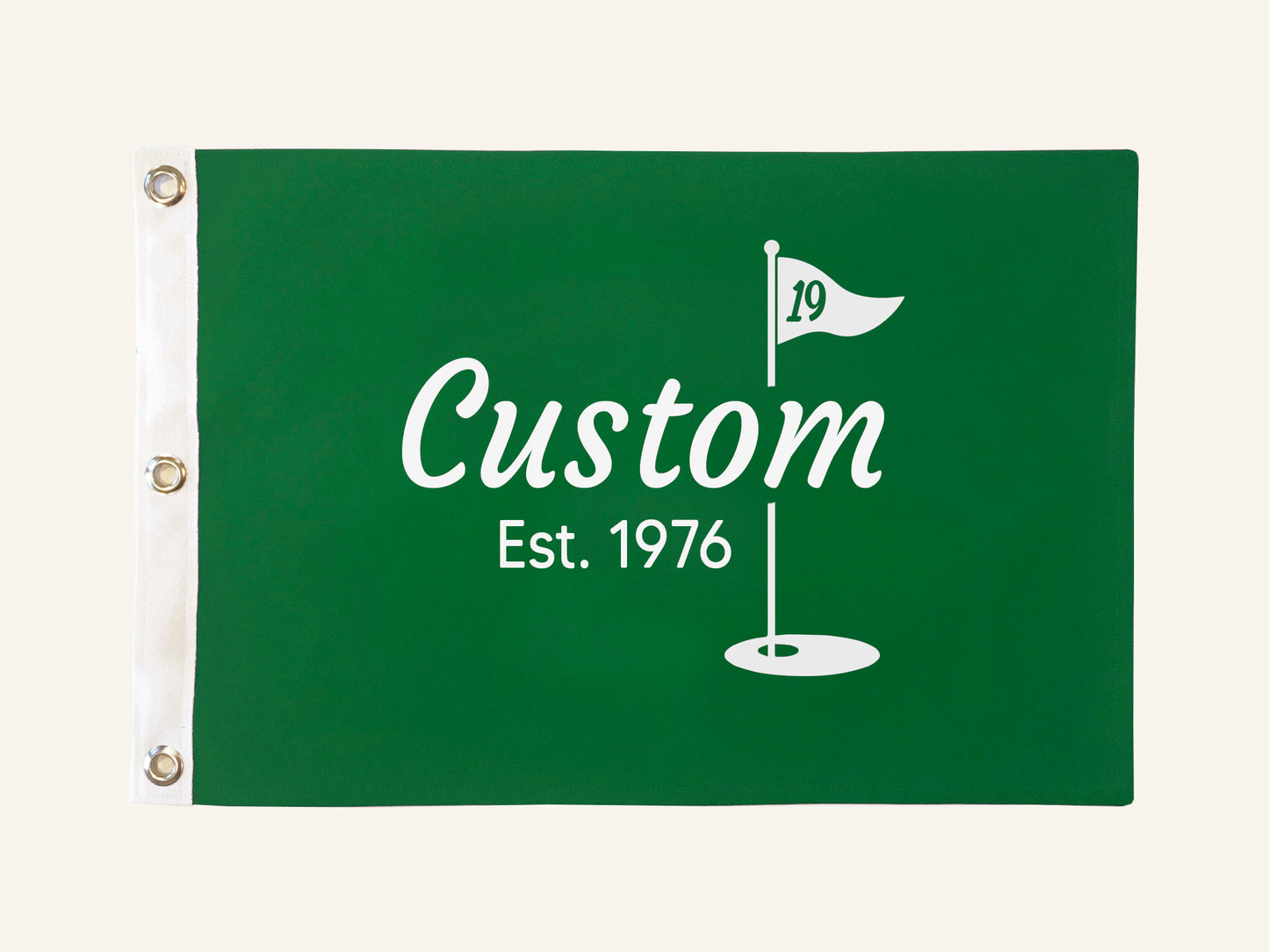 Large Canvas Flag / Custom - 12" x 18"