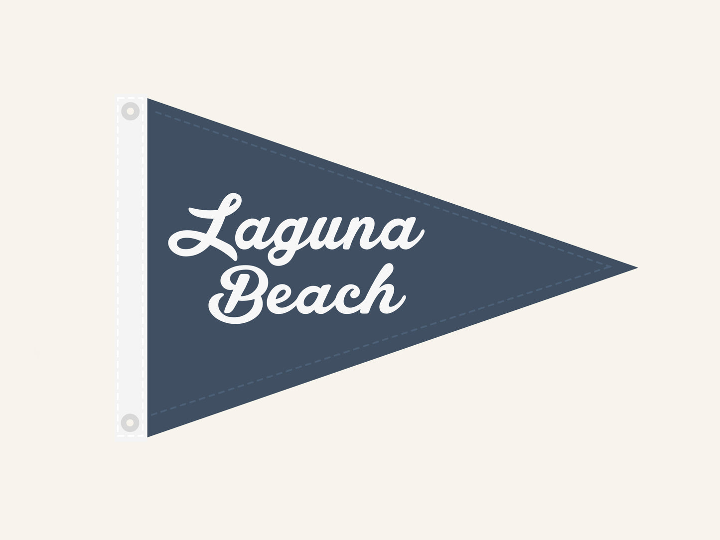 Laguna Beach Flag - 12" x 18"